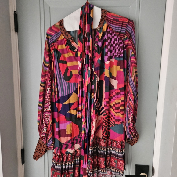 FARM Rio Multicolor Patterned Dress - Picture 3 of 4